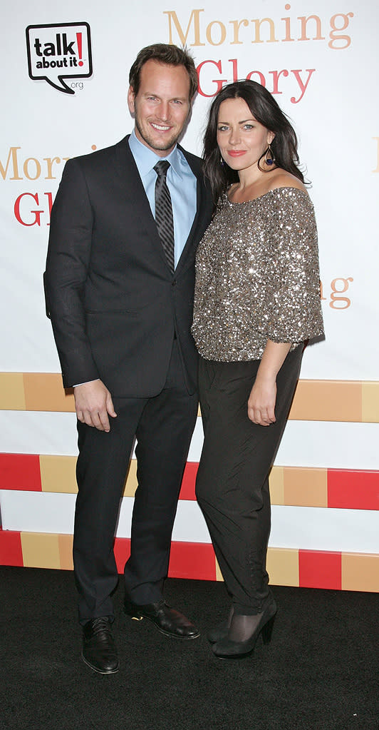 Morning Glory NY premiere 2010 Patrick Wilson Dagmara Dominczyk