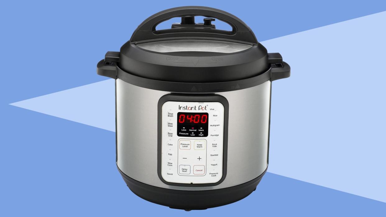 Instant Pot Viva 6 Quart 9-in-1 Multi-Use Pressure Cooker with Easy Seal Lid and Sous Vide Program