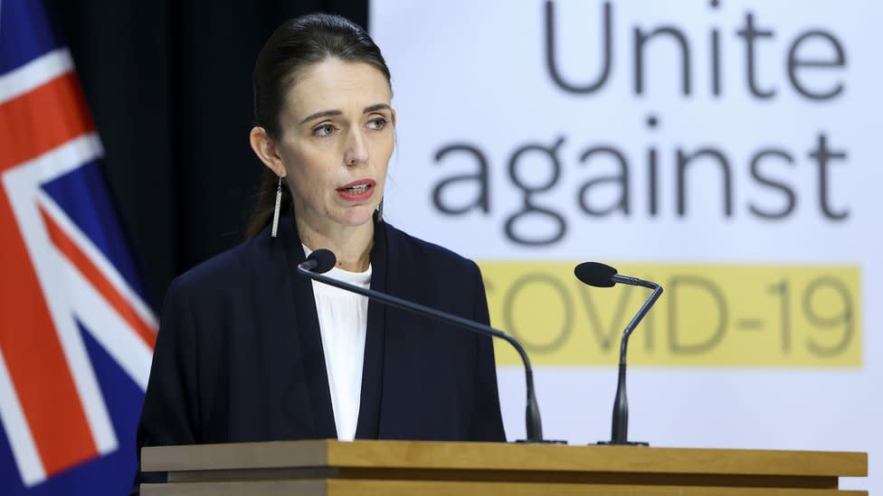 La primera ministra neozelandesa Jacinda Ardern