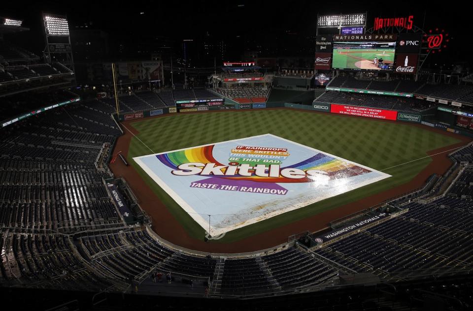 The Nationals and Cubs didn’t agree over Friday’s postponement. (AP)