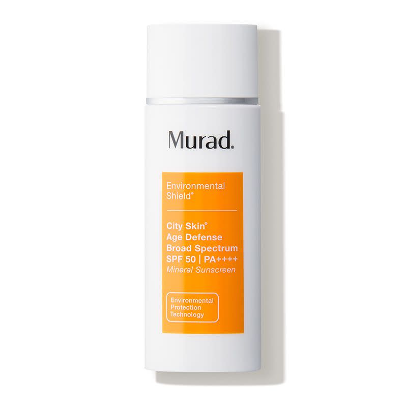 <p><strong>Murad</strong></p><p>dermstore.com</p><p><a href="https://go.redirectingat.com?id=74968X1596630&url=https%3A%2F%2Fwww.dermstore.com%2Fproduct_City%2BSkin%2BAge%2BDefense%2BBroad%2BSpectrum%2BSPF%2B50%2BPA_71902.htm&sref=https%3A%2F%2Fwww.goodhousekeeping.com%2Fbeauty-products%2Fg35685589%2Fdermstore-beauty-refresh-sale%2F" rel="nofollow noopener" target="_blank" data-ylk="slk:Shop Now;elm:context_link;itc:0;sec:content-canvas" class="link ">Shop Now</a></p><p><strong><del>$68</del> $54 (20% off)</strong></p><p>Murad's 100% mineral face sunscreen is another Dermstore reviewer-obsessed find averaging 5/5 stars. As one reviewer put it: "I have been using this for 1 year and a half now. I stopped using this for a while because of the price and my skin was angry at me. My skin kept breaking out until this came back in my routine. I believed this is one of the best sunscreens on the market."</p>