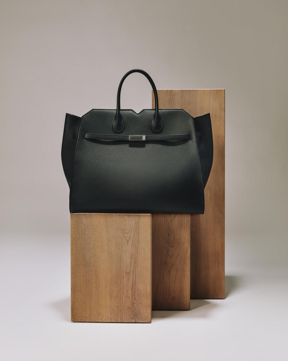 The Valextra Milano tote bag from the men's fall 2024 collection.