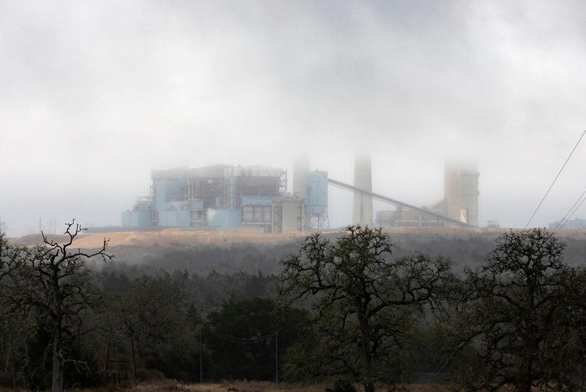 The Fayette Power Project plant is a coal-fired power plant located near La Grange, in Fayette County. Jan. 16, 2019.