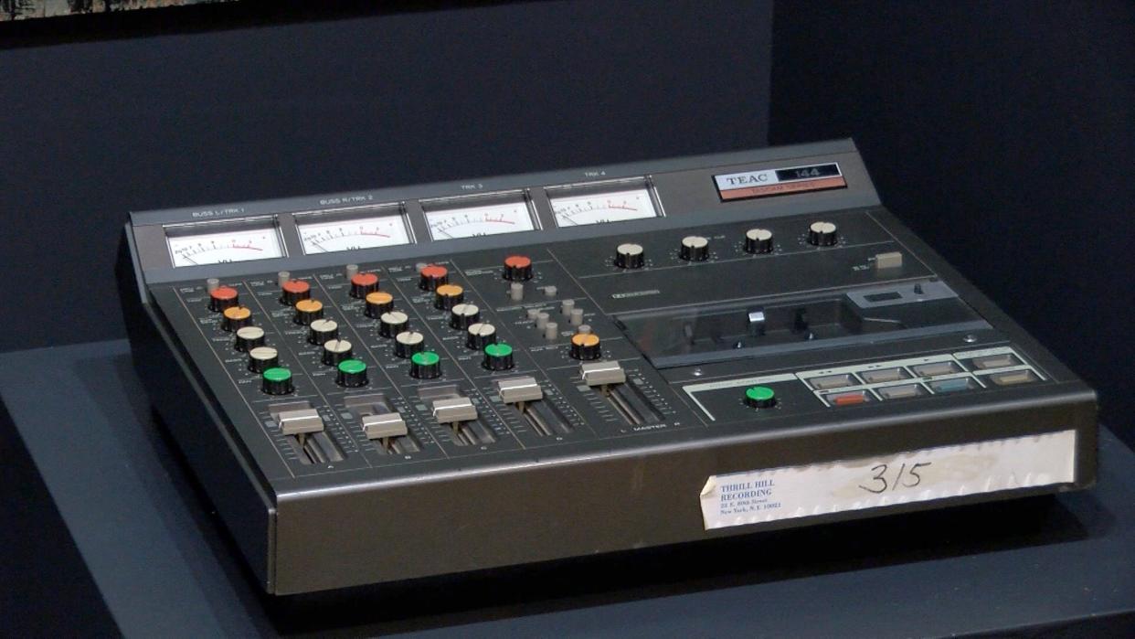 The four track recorder used to tape "Nebraska" was part of the 2019 'Springsteen: His Hometown' exhibit at the Monmouth County Historical Association.