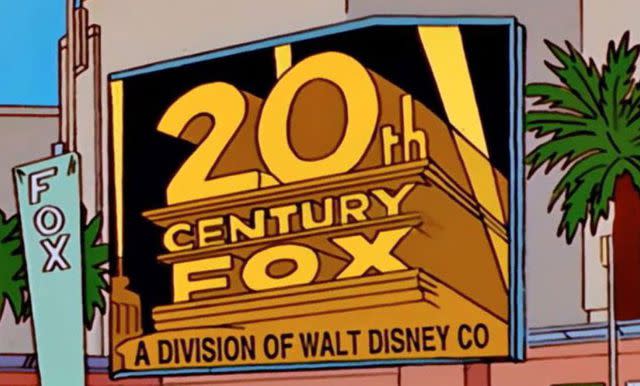 FOX A giant sign of 20th Century Fox in 'When You Dish Upon a Star'