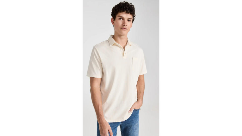 Polo Ralph Lauren Cotton Linen Short Sleeve Polo. (Photo: Shopbop)