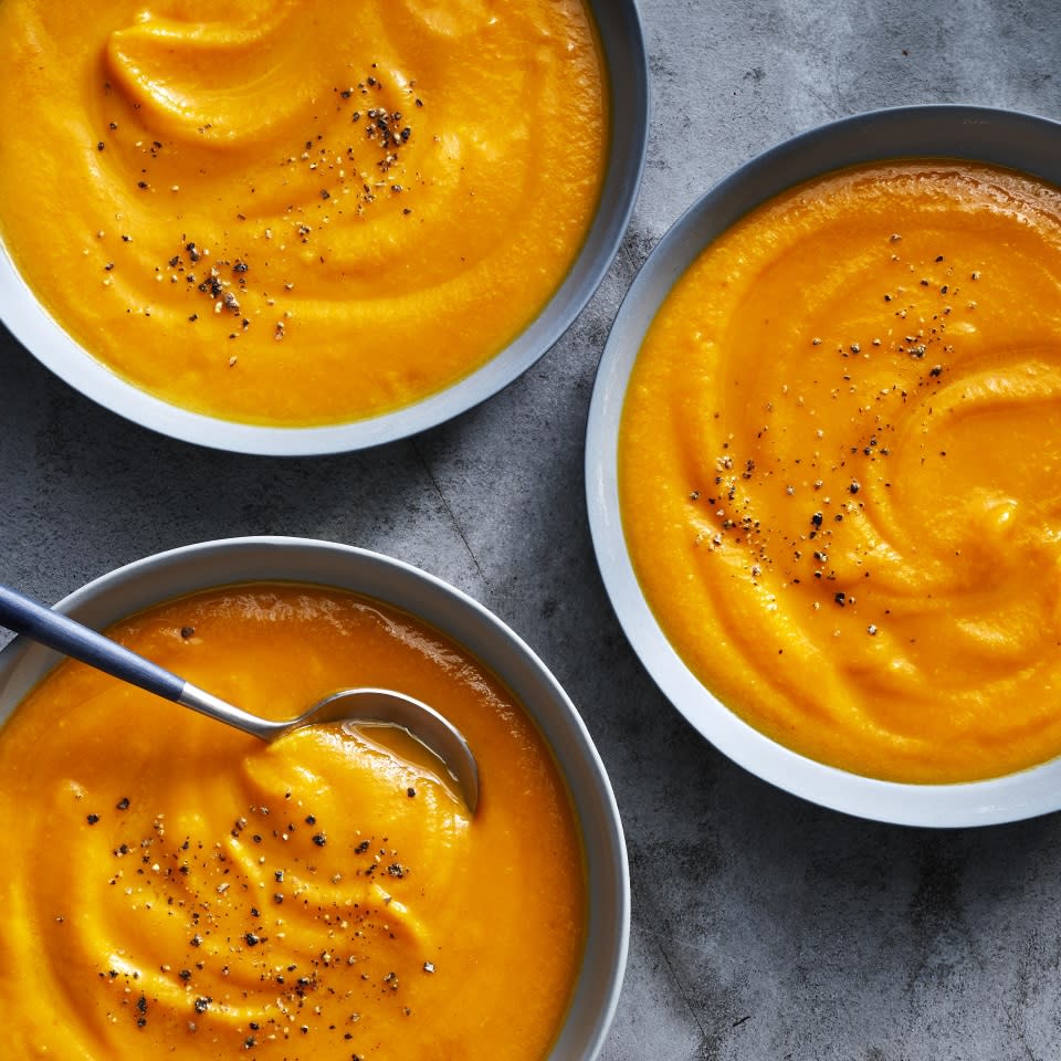 Instant Pot Cream of Carrot Soup