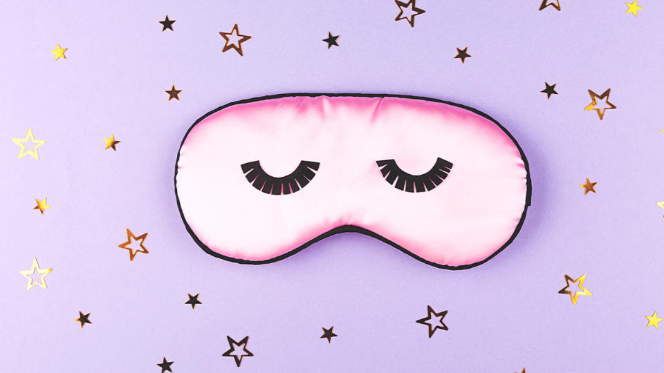 silk eye mask to prevent droopy eyellids
