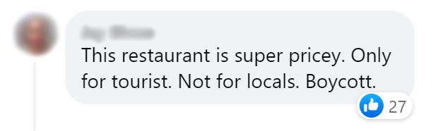 Banana Leaf Apolo takeaway - Comment 3