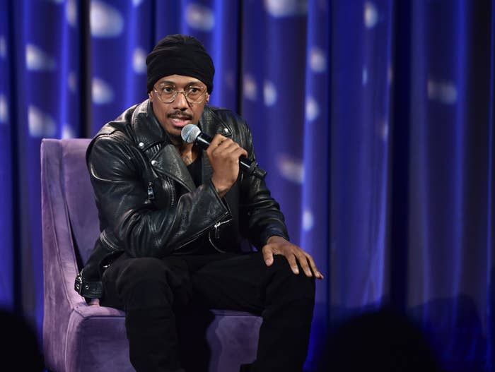 Nick Cannon onstage