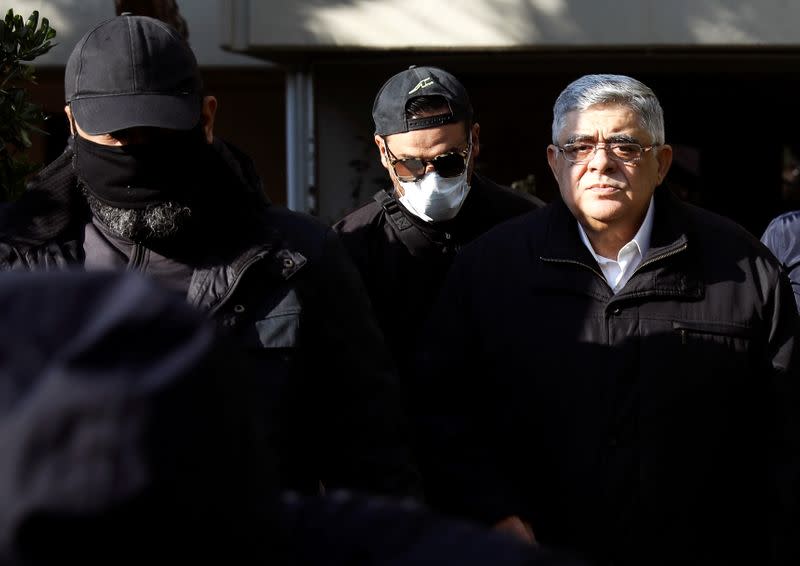 Trial of leaders and members of the Golden Dawn far-right party, in Athens