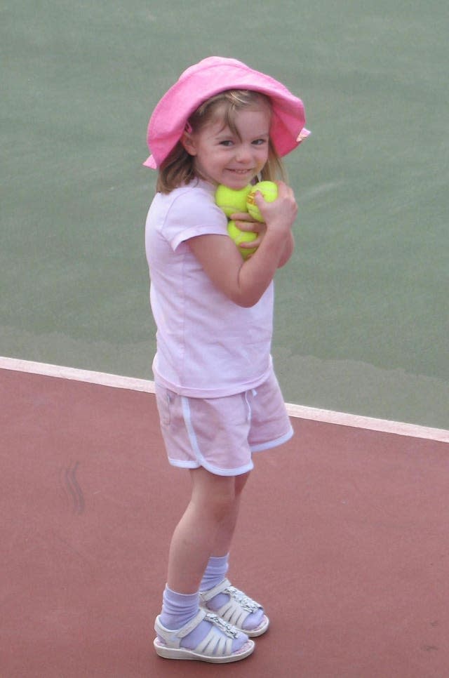 Missing Madeleine McCann