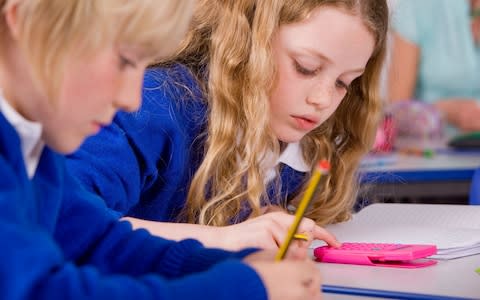 More than three-quarters of children with high levels of maths anxiety are normal to high achievers