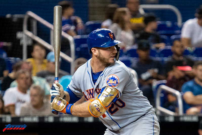 Pete Alonso。（資料照，駐美特派王啟恩／攝）