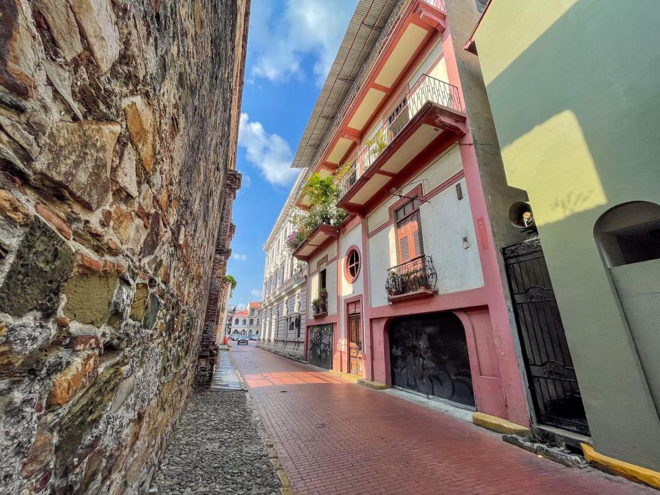 The Casco Viejo neighborhood in Panama City.