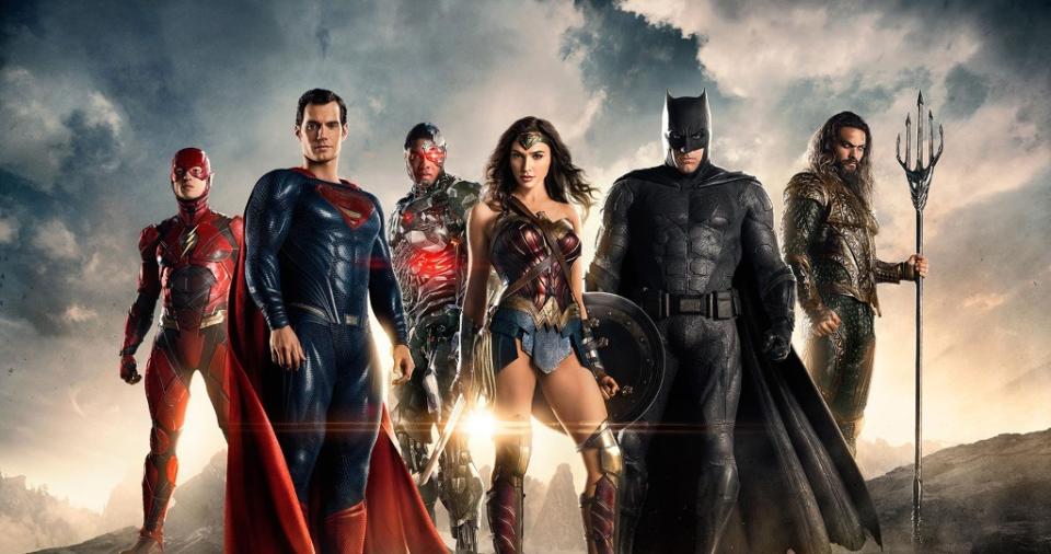 Someone's clearly missing from this Justice League line-up... (credit: Warner Bros)