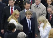 <p>Donald Trumps Kinder nehmen ihre Plätze ein (Bild: AP Photo/Susan Walsh) </p>