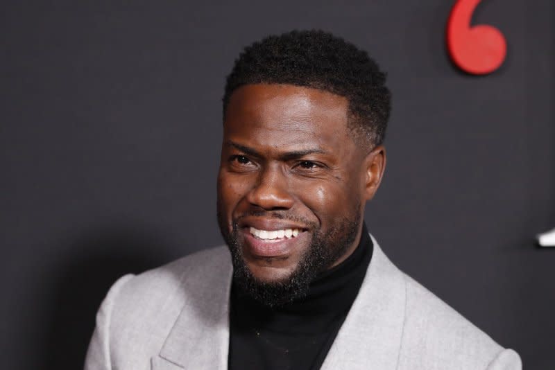 Kevin Hart attends the New York premiere of "True Story" in 2021. File Photo by John Angelillo/UPI