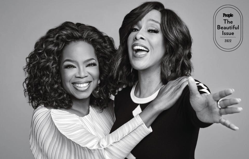 Oprah Winfrey and Gayle King photographed in Santa Barbara on April 2nd