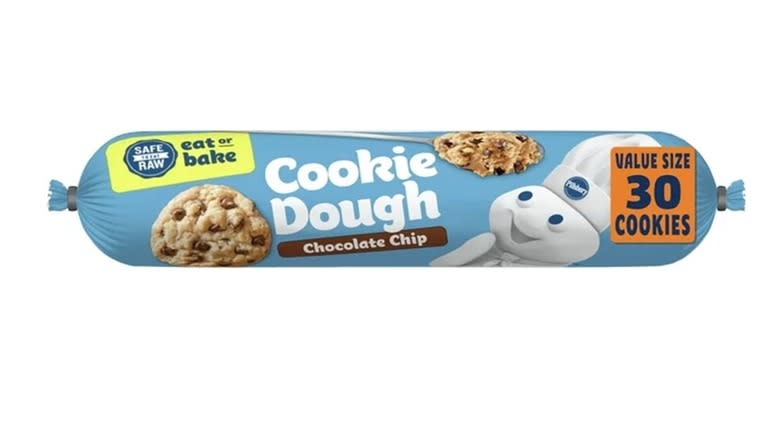 PIllsbury Chocolate Chip cookie dough