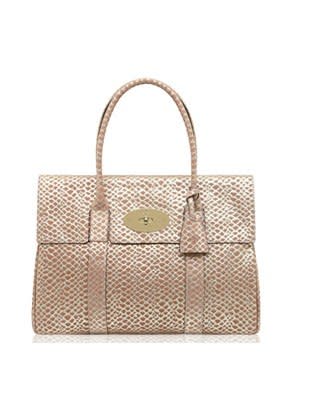 <div class="caption-credit"> Photo by: Photo: Courtesy of mulberry.com</div><b>8. Mulberry</b> <br> <i><br> "bayswater" bag in pinky mink metallic snake suede, $1,500, mulberry.com <br></i> <br>
