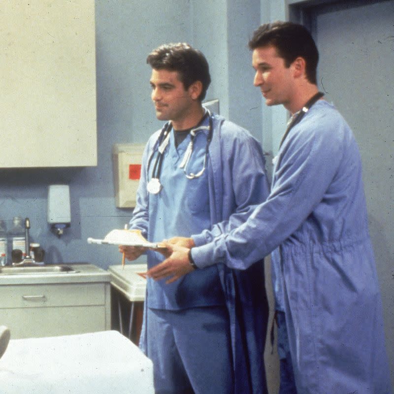 George Clooney and Noah Wyle (Season 1)