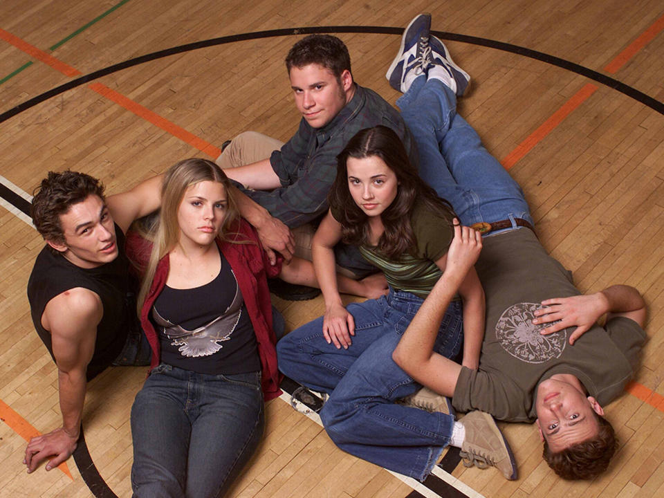 No Merchandising. Editorial Use Only. No Book Cover Usage.Mandatory Credit: Photo by Moviestore/REX/Shutterstock (1579702a)Freaks And Geeks , Linda Cardellini, John Francis Delay, James FrancoFilm and Television