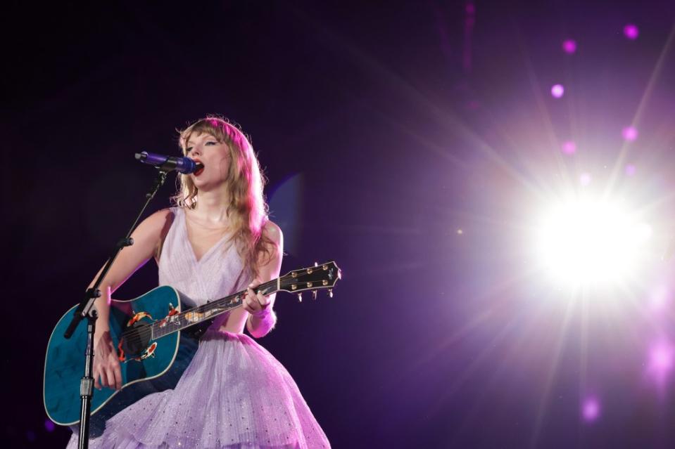 Democratic Party officials are planning to attend Taylor Swift concerts in Florida this year and speak to young voters about their platform. Getty Images for TAS Rights Management