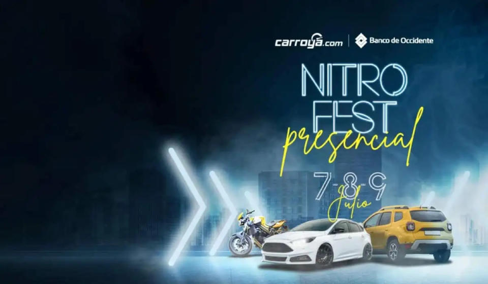 Adquiera motocicleta o vehículo este fin de semana en el NitroFest. Imagen tomada de la página de CarroYa.com