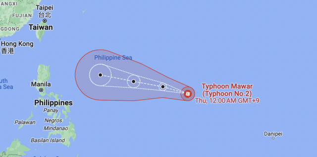 Typhoon Mawar Path Eye Narrowly Passes Guam Before Moving Towards The   B4b5e60cbdc68fb67869a8e12a9ecdd1