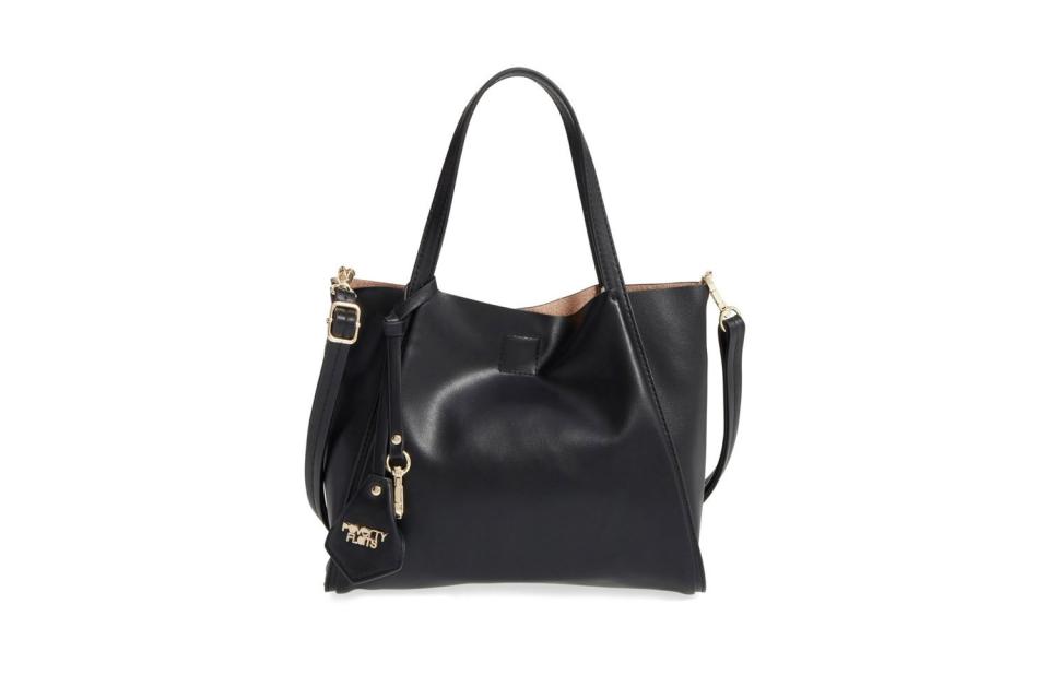 Poverty Flats ‘Mini Sport’ Faux Leather Shopper