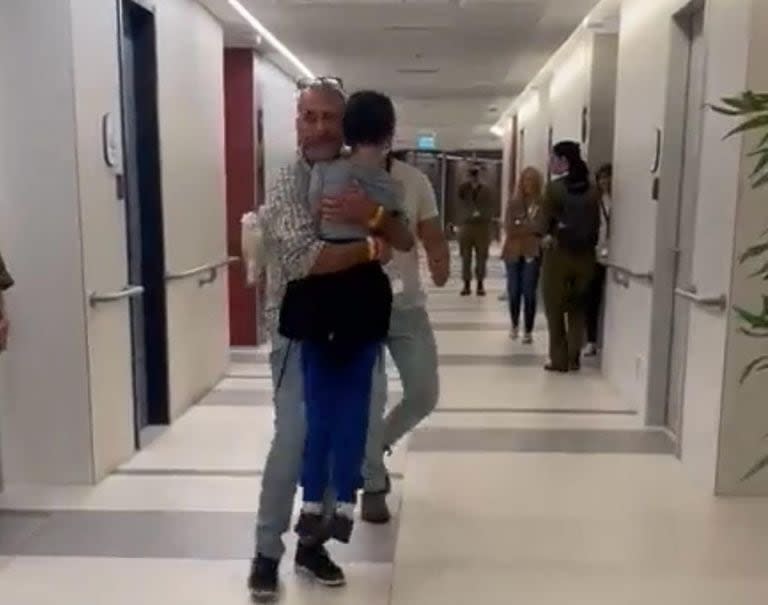 El reencuentro de Ohad Munder con su padre, en Israel