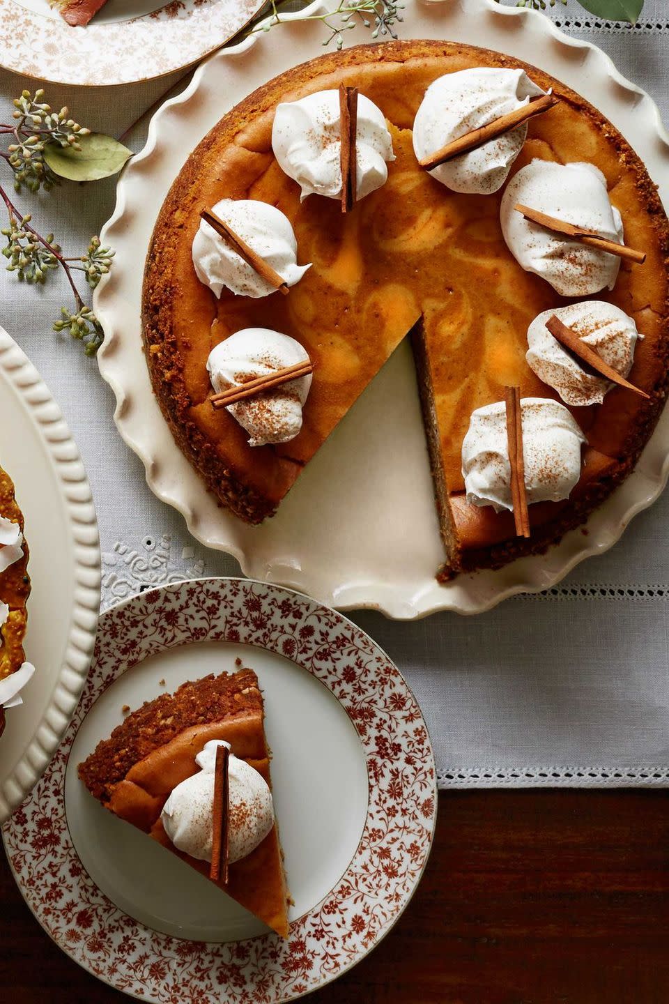 Spiced Pumpkin Latte Cheesecake