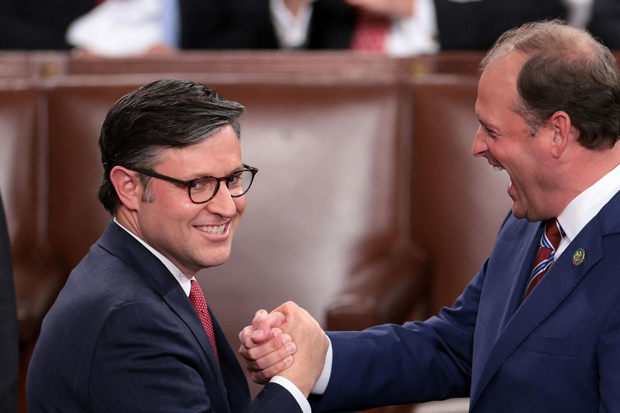 Mike Johnson Win McNamee/Getty Images