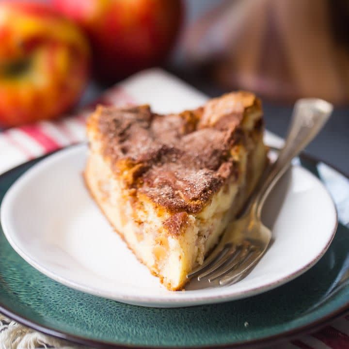 Brown Butter Cream Cheese Jewish Apple Cake