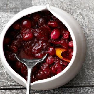 Spiced Cranberry Sauce with Orange and Star Anise