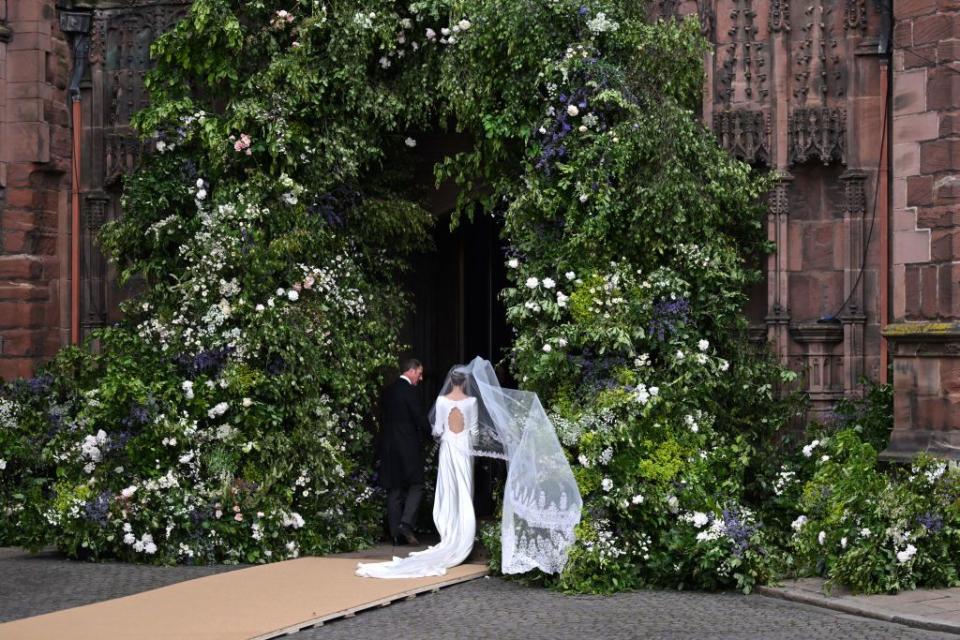 the wedding of the duke of westminster and miss olivia henson