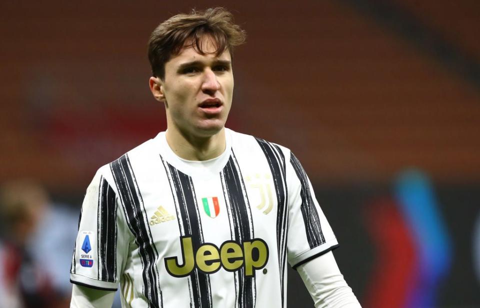 Federico Chiesa of JuventusGetty Images