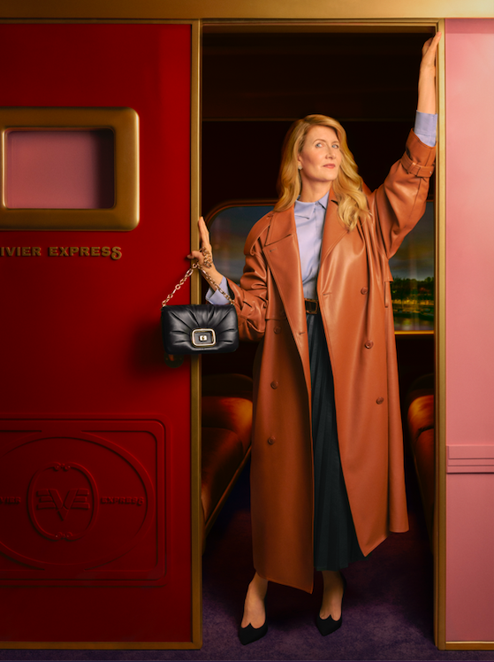 Laura Dern starring in Roger Vivier's new short movie.