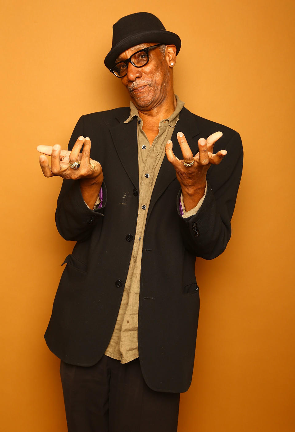 NEW YORK, NY - JUNE 21: Actor Thomas Jefferson Byrd poses for a portrait at the 2014 American Black Film Festival at the Metropolitan Pavillion on June 21, 2014 in New York City. (Photo by Astrid Stawiarz/Getty Images)