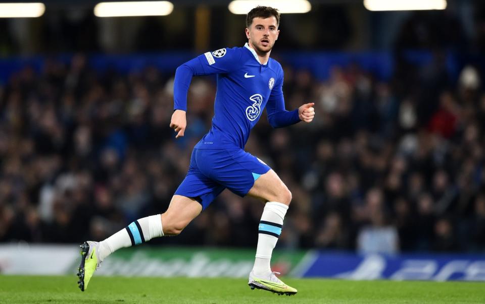 Mason Mount of Chelsea looks on during the UEFA Champions League quarter-final second-leg match between Chelsea FC and Real Madrid - Getty Images/Harriet Lander