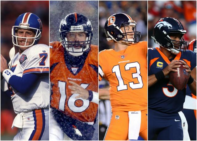 A look back at the Broncos' uniforms through the years