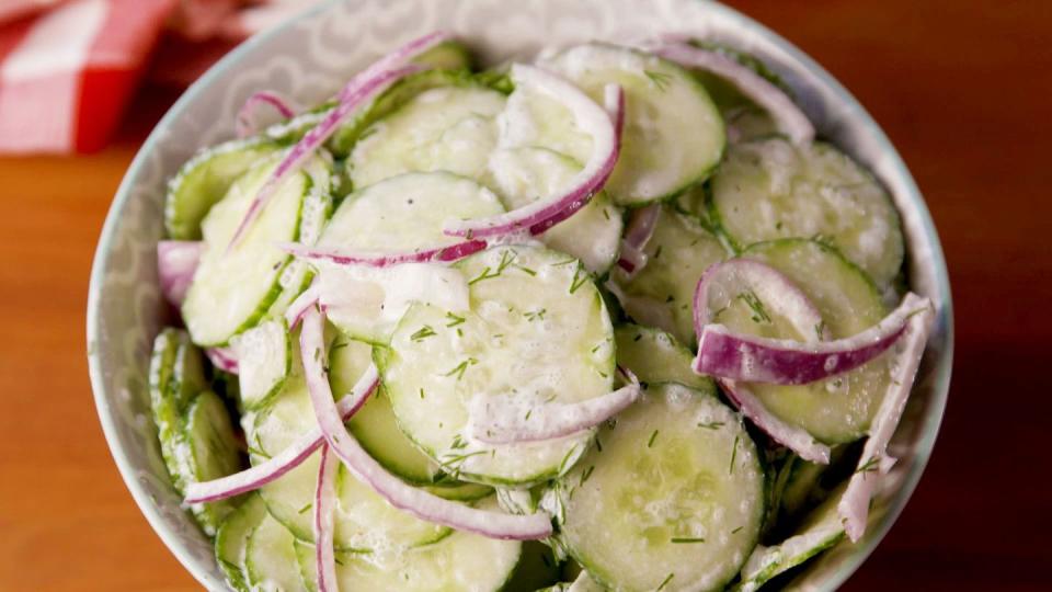 easy cucumber salad