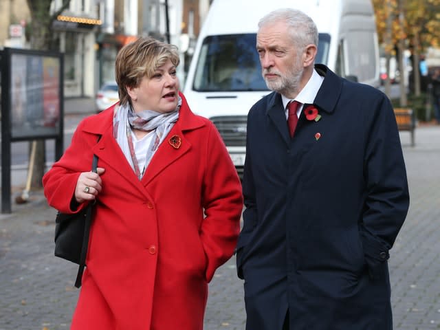 Shadow foreign secretary Emily Thornberry campaigned for Remain (Jonathan Brady/PA)