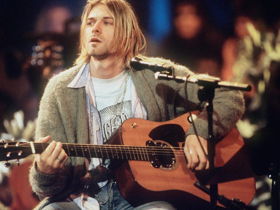 kurt cobain in 1993