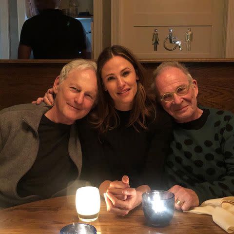 Rainer Andreesen via Jennifer Garner/Instagram Victor Garber, Jennifer Garner and Ron Rifkin