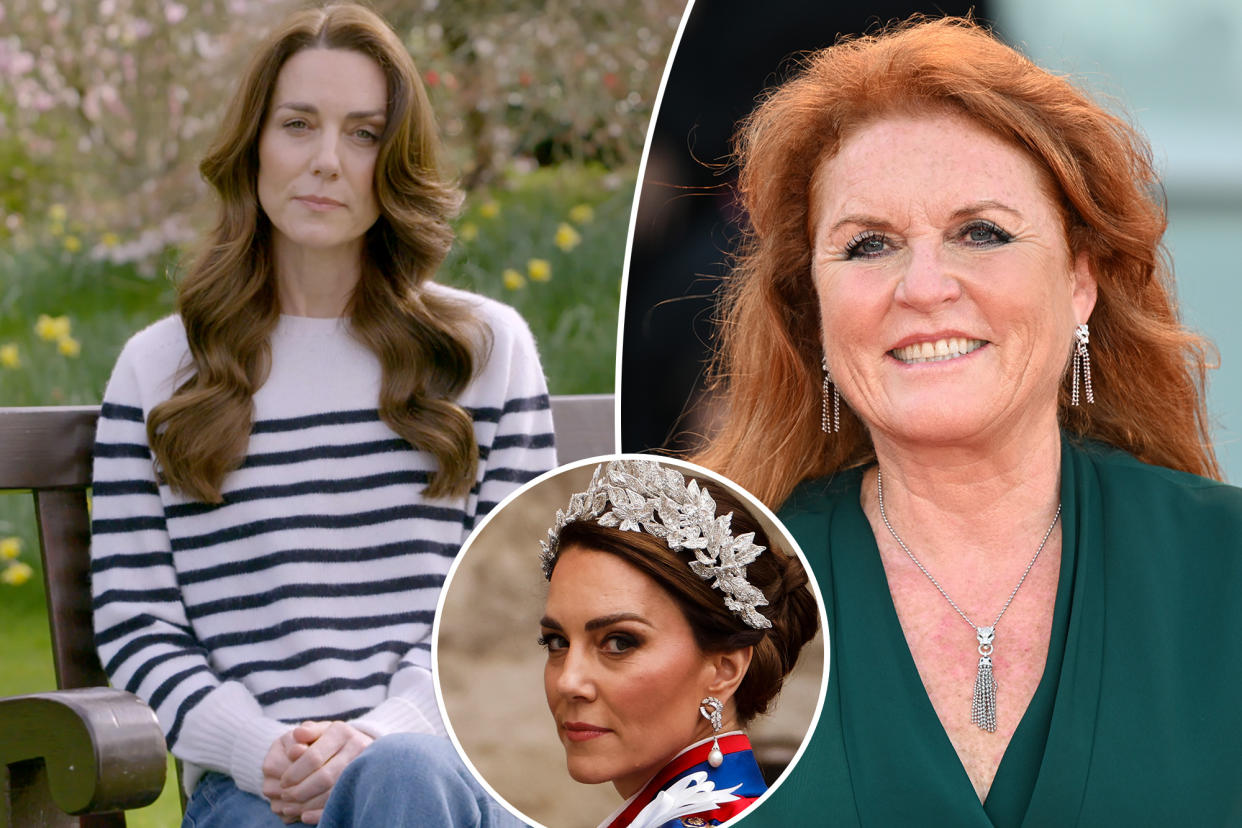 Sarah Ferguson breaks her silence on Kate Middleton's cancer diagnosis amid her own battle