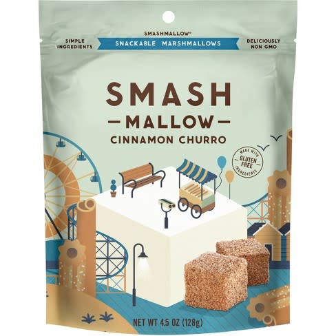 SmashMallow Cinnamon Churro Marshmallows