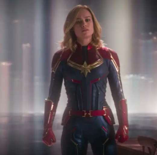 Carol's suit fits her perfectly