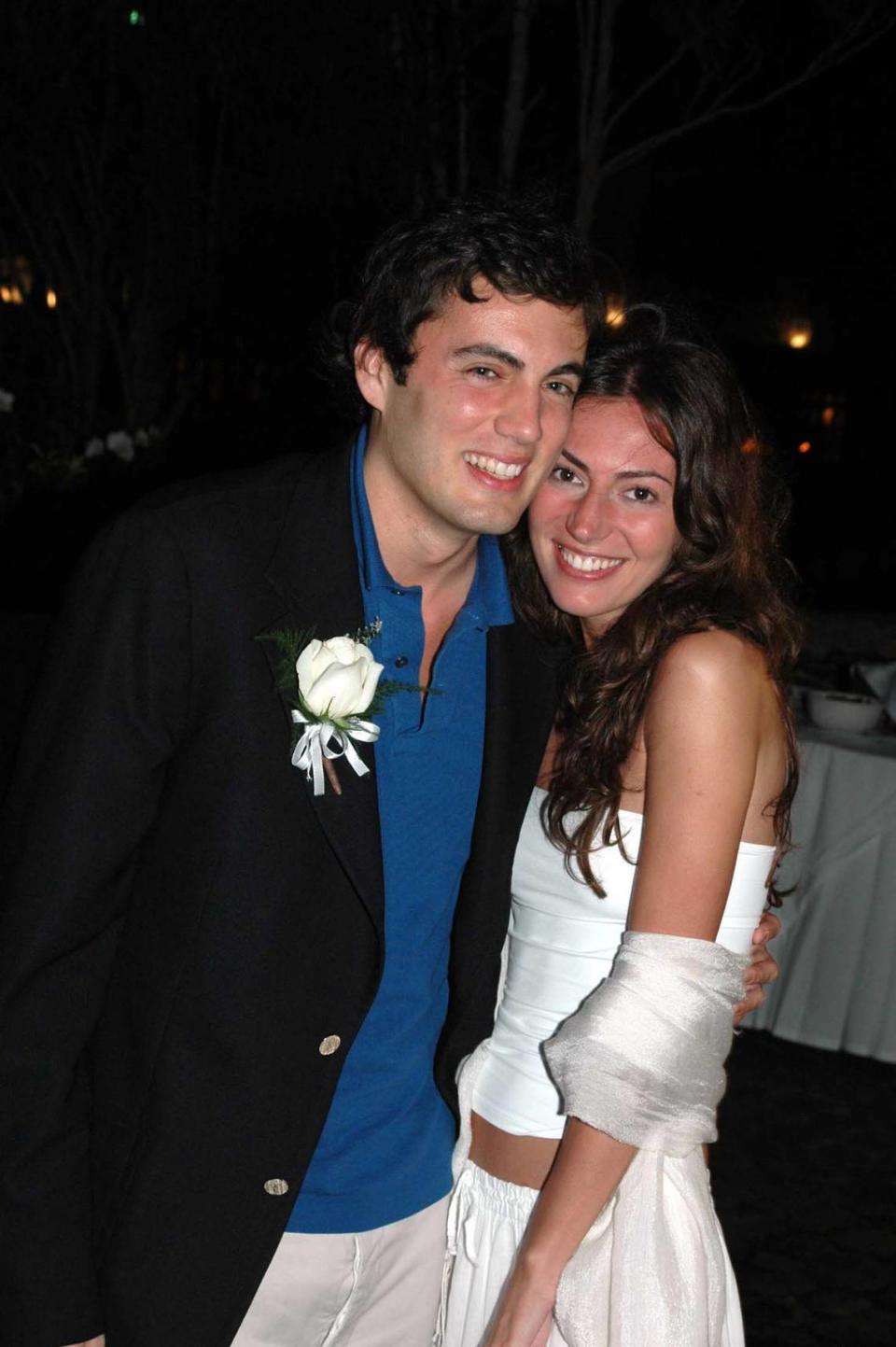 Fabian Basabe and Martina Borgomanero were married at the Casa de Campo resort in the Dominican Republic in 2005.